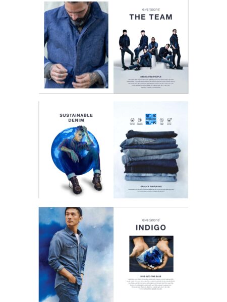 Jeans brand brandbook