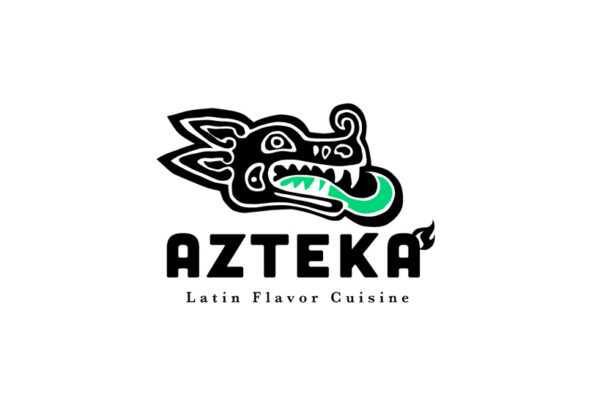 Azteka logodesign Latin Flavor Cuisine