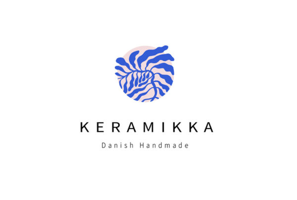 Keramikka logodesign danish handmade